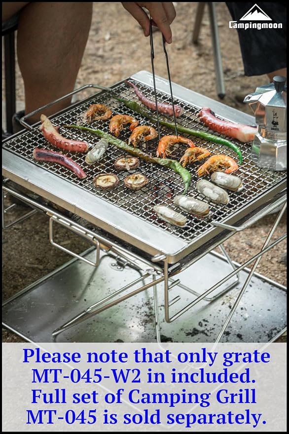 CAMPINGMOON Camping Cooking Grates for MT-045 (MT-045-W2)
