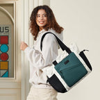 LOVEVOOK Tote Bag for Women, puffer tote bag for Work Travel Nurse, Lightweight quilted Bags with Compartments