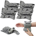 Israeli Emergency Bandage 4 Inch, Vacuum Sealed Medical Compression Bandage,Trauma Wound Dressing, Self-Adhesive Combat Tactical First Aid Kit (4 Inch 4 Pcs)