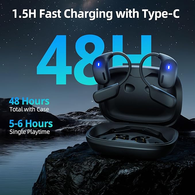 Ai Translation Earbuds Real Time, 3-in-1 Translator Earbuds with 144 Languages/4 Translation Modes,Translatior Headphones,48H Audifonos Traductores Inglés Español for Travel Learning