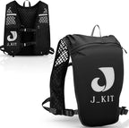 Running Hydration Vest,Running Vest with Phone Holder Pouch & Water Bottle Holder,Adjustable Belt,Hydration Vest for Men and Women