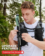 UTOBEST Upgrade Running Hydration Vest 10L, Running Backpack for Women Men Multi-Functional Storage, Adjustable Water Vest for Trail Marathon Race Jogging Cycling