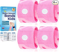 Motion Sickness Bands for Kids Cruise Travel Essentials Anti-Nausea Acupressure Wristband for Morning Car Sea Sickness Wristbands for Kids (2 Pairs Camo Purple)…