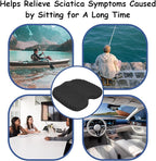 NEW-Vi Anti-Slip Kayak Seat Cushion - Waterproof Thicken Gel Boat Kayak Canoe Rowing Stadium Pad for Sit in Kayak Chair Kayak Accessories Equipment Gear for Fishing Kayak