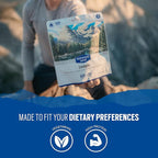 Backpacker's Pantry Lasagna - Freeze Dried Backpacking & Camping Food - Emergency Food - 28 Grams of Protein, Vegetarian - 6 Count