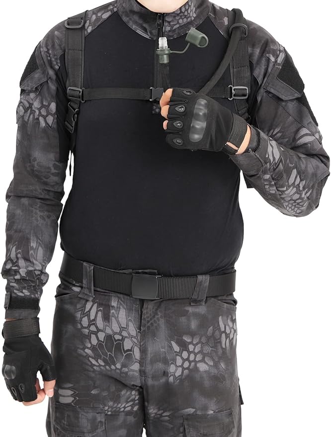 ATBP Running Hydration Vest Pack Tactical 3L Water Bladder Backpack Bag for Cycling Marathon Hiking Daypack Men & Women