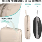 Expandable Compression Packing Cubes for Suitcases,6 Set Lightweight Compressible Travel Packing Organizer for Carry on Suitcase,Organizer Bags Set as Travel Essentials for Women