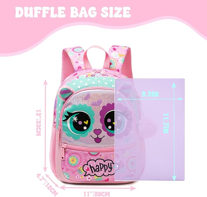 Kids Carry On Luggage with Wheels Softside Kids Suitcase for Girls Airline Approved & Girls Multi-function Carry Bag 4pcs Set