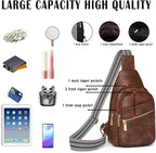Cross Body Bags for Woman Men Sling Bag Chest Bag with Adjustable Strap Crossbody Handbags Women's Crossbody Bags