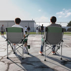 Oversized Camping Chair for Adults Heavy Duty,Heavy Duty Lawn Chair with Side Pockets，Outdoor Camping, Fishing, Beach,Hiking Foldable Camping Chair