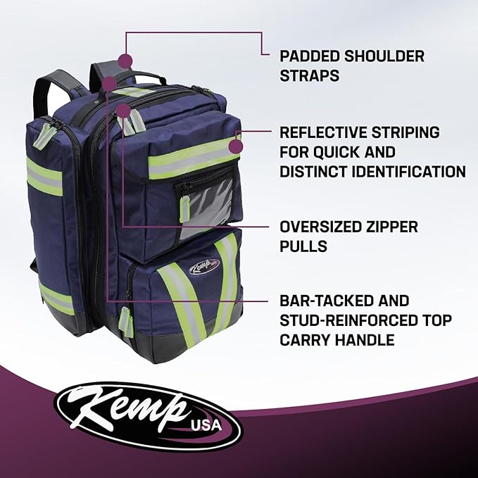 Kemp USA Premium Ultimate EMS Backpack