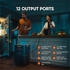 Jackery Solar Generator 5000 Plus Portable Power Station, 5040Wh LiFePO4 Battery with Jackery Explorer 300 Plus Portable Power Station, 288Wh Backup LiFePO4 Battery