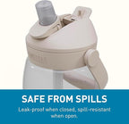 CamelBak Thrive Flip Straw 32oz Water Bottle with Tritan Renew – Easy Carry - Straw Top, Clear