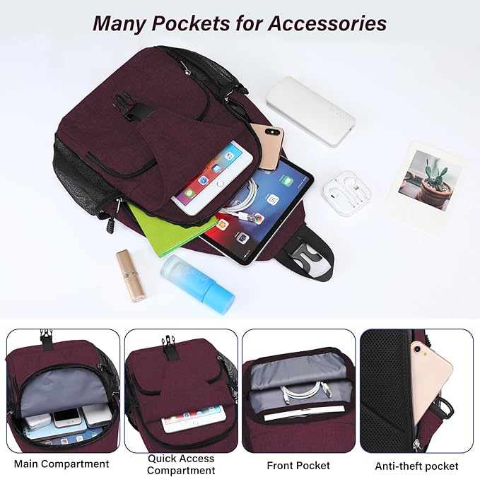 MOSISO Sling Backpack Travel Hiking Daypack, Crossbody Convertible Sling Bag with Front Pocket One Shoulder Chest Bag