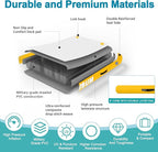 AWSUM Inflatable Floating Dock Air Dock Platform Floating Island Raft with None-Slip Surface for Pool Beach Ocean