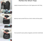TREKON Laptop Backpack for Men/Women, Fits 15.6" Laptop, USB Charging Port, Water-Resistant, Anti-Theft, TSA Approved Travel Bag, For Business & College