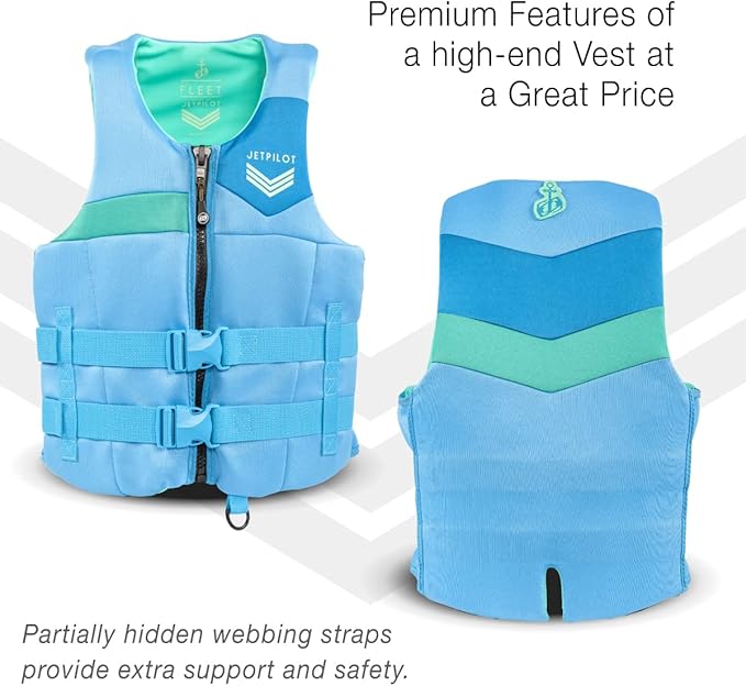 Jetpilot Men's Armada Neoprene Coast Guard Approved Life Jacket PFD