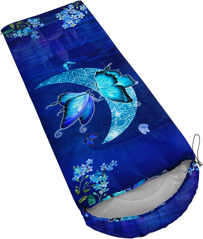 CVHOUSE Camping Sleeping Bags,3 Season Warm & Cool Weather,Lightweight,Waterproof Sleeping Bags for Adults & Kids,Traveling,and Outdoors,Camping Gear Equipment