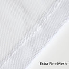 Anvin Mosquito Head Mesh Nets Gnat Face Netting for No See Ums Insects Bugs Gnats Biting Midges from Any Outdoor Activities, Works Over Most Hats Comes with Free Stock Pouches (3pcs, White)