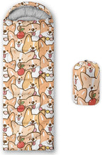 QOOMO Camping Sleeping Bags,3 Season Warm & Cool Weather,Lightweight,Waterproof Sleeping Bags for Adults & Kids,Traveling,and Outdoors,Camping Gear Equipment