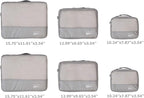 Packing Cubes Set Travel Luggage Organizers Suitcase Lightweight Accessories