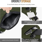 Anti Theft Crossbody Travel Bag for Women Men,Multi-pocket Crossbody Bag,Slim Sling Bag with Adjustable Strap