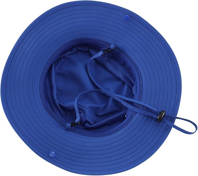 Connectyle Sun Hat for Men Women Outdoor UV Protection Safari Hat for Fishing Hiking Gardening Breathable Cowboy Hat UPF50