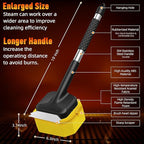 Bristle-Free Steam Cleaning Grill Brush, Safe for All Grill Griddle, Heat-Resistant Head, BBQ Grilling Gift for Men