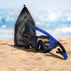 Snorkeling Gear for Adults, JRing Snorkel Mask Set with 180 Degree Tempered Glass Anti Fog Goggles Scuba Dry Top Snorkel for Swimming, Scuba Diving Mask for Men Women