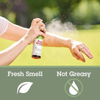 Quantum Buzz Away Extreme Tick & Mosquito Repellent - Powerful DEET Free Peppermint & Citronella Oil Outdoor Bug Spray Repels Bugs Off Your Skin, Kids Safe Insect Repellent - 4 fl oz