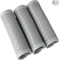 Luggage Handle Wraps -Suitcase Handle Wraps Travel Bag Handle Covers Suitcase Identifier Luggage Makers Covers(3Pcs-Grey)