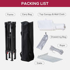 Sunjoy 4 x 4 Pop-Up Canopy Tent, Portable Instant Privacy Changing Tent, Toilet Stall with Sidewalls, Light Weight Sun Shelter with Carry Bag, for Camping and Beach, Navy