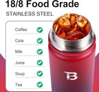 32oz Insulated Water Bottle with Straw Lid & Spout Lid & Paracord Handle, Stainless Steel Water Bottle Wide Mouth, Double Wall for Women Men Gym Fitness Outdoor