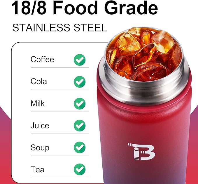 32oz Insulated Water Bottle with Straw Lid & Spout Lid & Paracord Handle, Stainless Steel Water Bottle Wide Mouth, Double Wall for Women Men Gym Fitness Outdoor