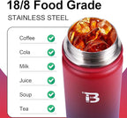 32oz Insulated Water Bottle with Straw Lid & Spout Lid & Paracord Handle, Stainless Steel Water Bottle Wide Mouth, Double Wall for Women Men Gym Fitness Outdoor