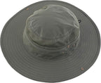 Connectyle Wide Brim Sun Hat for Men Breathable Cowboy Boonie Hat UPF 50+ Sun Protection Bucket Hat for Fishing Hiking