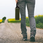 Volhoply Insulated Water Bottles Bulk 2 Pack, 40 oz Stainless Steel Sports Bottle with Paracord Handle & Spout Lid, Vacuum Metal Travel Flask with Wide Mouth,Reusable Large Cup(Army Green,2 Set)