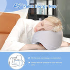 Neck Pillow Airplane, 2025 Upgraded Memory Foam Travel Pillow for International Flights, Adjustable Clasp, Storage Bag, Advanced Neck Support for Road Trips, Home, Office, and Gaming