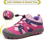 Mishansha Boy's Girl's Hiking Shoes Low Top Sneakers Outdoor Trekking Walking Climbing Running Shoes