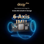 All New dragy Pro - Professional GPS Performance Meter, up to 25Hz GPS Laptimer, with Built-in Memory & 6-Axis IMU Motion Sensor | Includes dragy Mount for Easy Installation