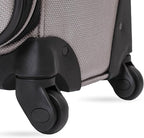 SwissGear Sion Softside Expandable Roller Luggage, Pewter, 3-Piece Set (21/25/29)