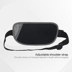 Slim Money Belt for Travel - Anti-Theft Hidden Passport Holder Waist Wallet with Secure Pouch for Cash, Credit Cards (Small Grey)