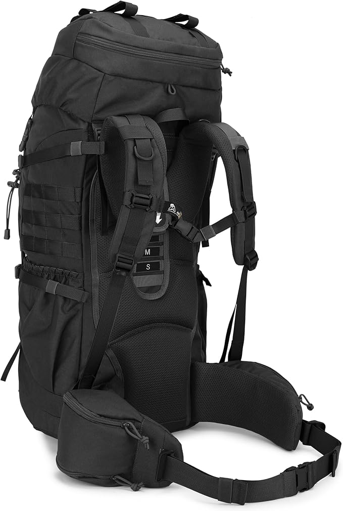 Mardingtop 70L Internal Frame Backpack for Camping,Hiking,Travel,Tactical Backpack with Rain Cover