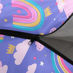 AILONEN Outer Space Astronaut Camping Sleeping Bags,Lightweight & Waterproof,3 Season Warm & Cool Weather,Cartoon Sleeping Bags for Kids,Boys Girls Travelling,Outdoors