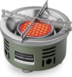 Portable Camping Stove Small Propane Butane Stove Windproof Cooking Burner Gas Stoves with Carrying Case (Infrared Stove)