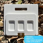 Ice Pack Divider for YETI Coolers - Four Sizes to Fit The YETI Tundra Haul, 35, 45, 65, Roadie 48, 60 - YETI Cooler Accessories - Freezable YETI Accessories