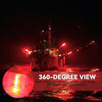2PCS Boat Flares,Boat Flares Coast Guard Approved Marine,for Fishing Boats, Life Rafts & Emergency Signaling