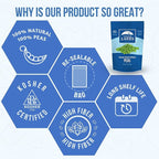 Thousand Lakes Freeze Dried Vegetables - Whole Peas 3.5 ounces | 100% Peas | No Salt Added | No Preservatives