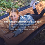 Teton Canvas Camp Pad, Sleeping Pad for Car Camping