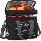 Maelstrom Collapsible Soft Cooler Bag, 24/30/60/75 Cans Beach Cooler, Ice Chest, Leakproof & Portable for Beach, Camping, Road Trips & Grocery Shopping